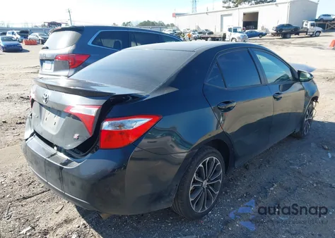2016 Toyota Corolla S Plus z USA, uszkodzony, nr VIN 5YFBURHE9GP564523
